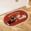 Imitation linen Floor Mat