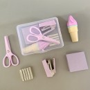 迷你馬卡龍色文具套裝