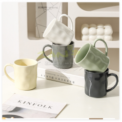 奶油風陶瓷杯