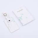 PU Luggage Tag and Passport Case Gift Set