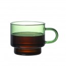 彩色玻璃咖啡杯