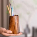 木質筆筒
