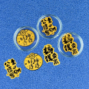 訂製含金貼片