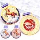 一马当先金属奖牌 一马当先金属奖牌