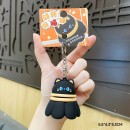 可旋轉羽毛球減壓鑰匙扣