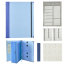 Organizer for accordion folders