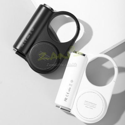 Creative Retractable Mobile Power Bank With Built-in Wire