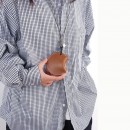 Neck hanging Bluetooth earphone storage bag