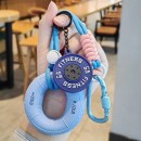 Grip trainer + dumbbell plate stress-relief keychain pendant Grip trainer + dumbbell plate stress-relief keychain pendant