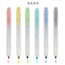 按动荧光笔