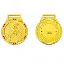 Riding Metal Medal