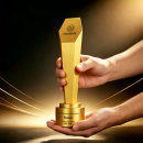 Metal‑texture Trophy Metal‑texture Trophy