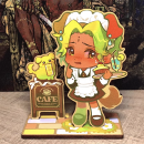 Wooden standee