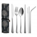 Stainless Steel Tableware with Bag