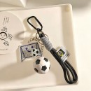 旋轉球類減壓鑰匙圈掛件