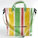 PVC detachable Crossbody Woven Shopping Bag