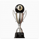 金屬檯球獎杯