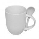 320ML Ceramic Mug with Spoon