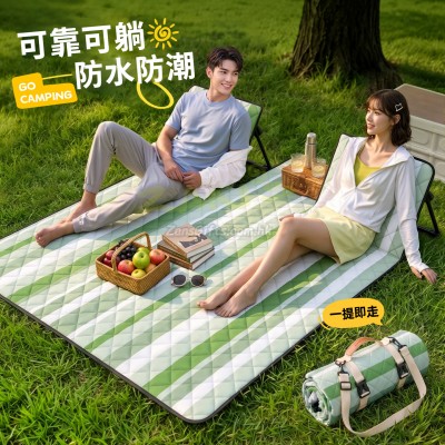 可拆式靠背戶外野餐墊