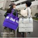 旅行可伸缩带轮滑旅行袋