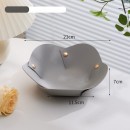 花朵形状PU皮革折叠收纳盘