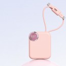 Mini Self-contained Cable Fast-charging Power Bank