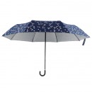 Folding Umbrella with Bent Handle