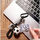 旋轉球類減壓鑰匙圈掛件