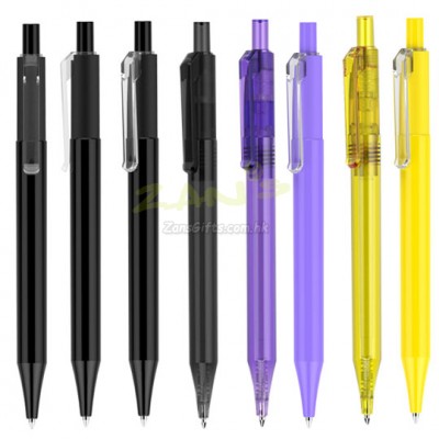 Plastic Press Ball-point Pen