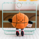 Sports series plush doll keychains