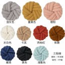 三股繩盤花圓形抱枕 三股繩盤花圓形抱枕