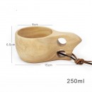 Wooden Coffee Cup