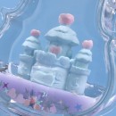 Violin Castle Flowing Sand Colored Light Ornament