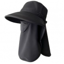 All-round sun protection one-piece hat