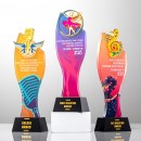 Note Crystal Award Note Crystal Award