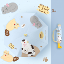 小猫晴雨傘