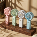 掛頸折疊手持風扇