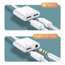 Type-C二合一耳機充電擴充器