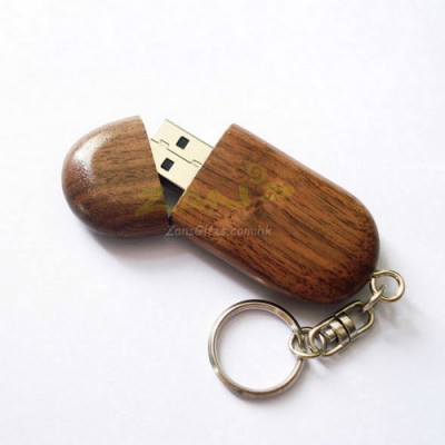 Bamboo USB Finger