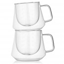 Diamond Glass Coffee Cup