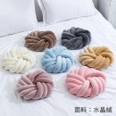 三股繩盤花圓形抱枕 三股繩盤花圓形抱枕