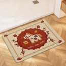 Imitation linen Floor Mat