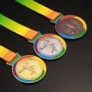 Basketball Metal Medal