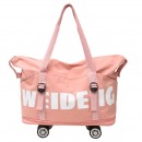 旅行可伸缩带轮滑旅行袋