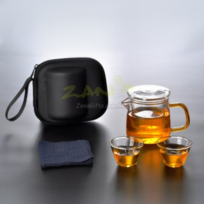 Portable Glass Tea Set
