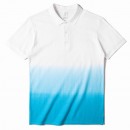 Gradient Colors Printed Polo Shirt