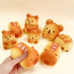 动物面包捏捏乐解压玩具