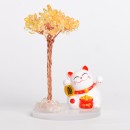 招财猫水晶树