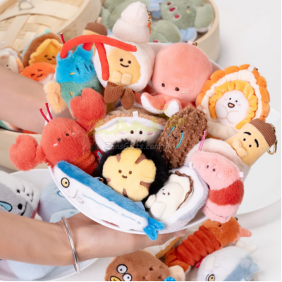 Seafood doll pendant