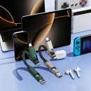 數顯四合一快充數據線鑰匙扣